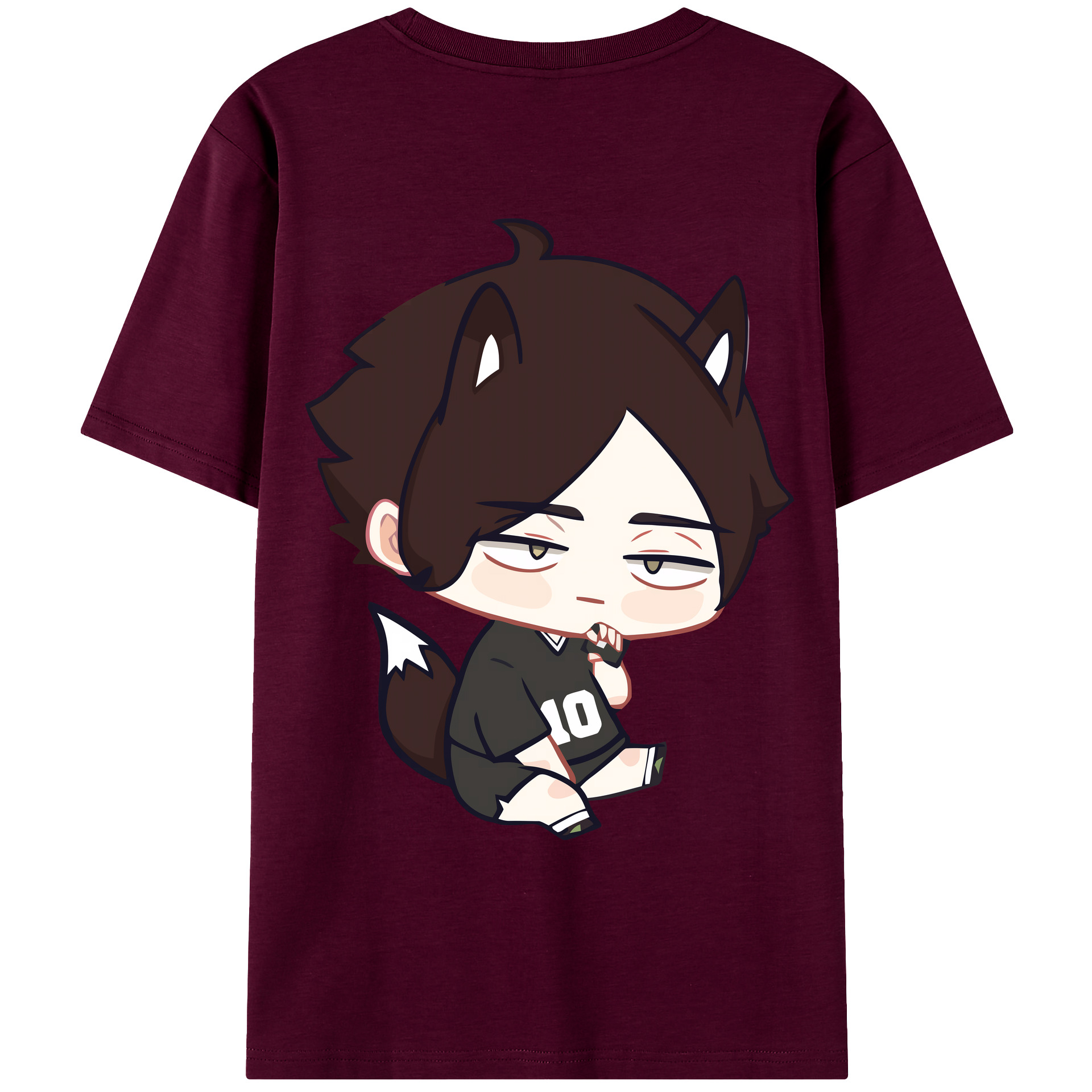（画像用） ハイキュー!! Haikyu!! レディース半袖Tシャツ(バックプリント)